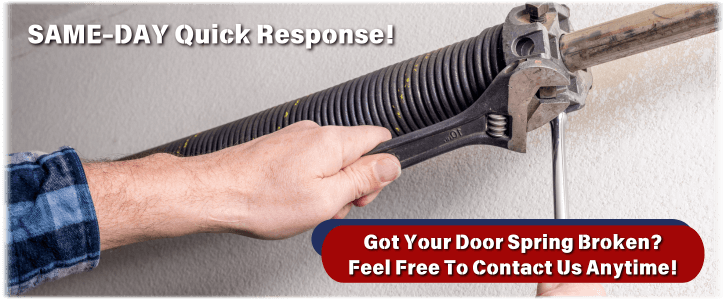 Broken Garage Door Spring St Peters